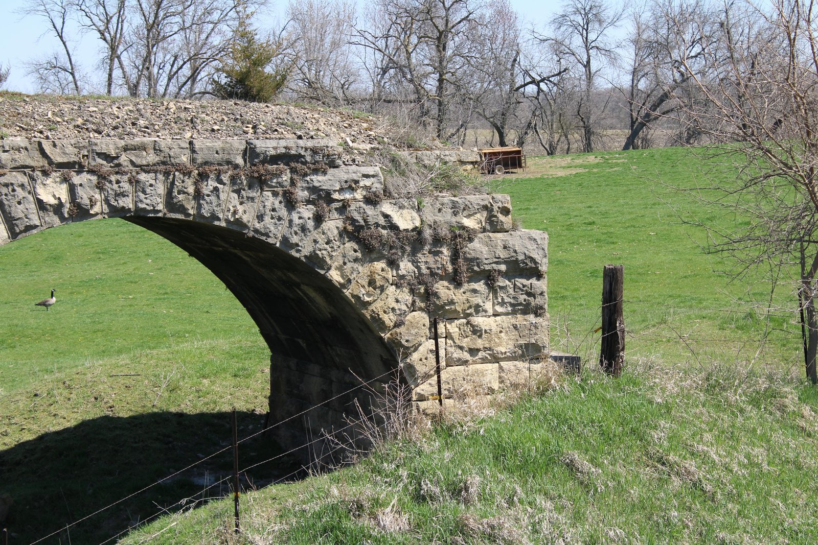 East abutment
